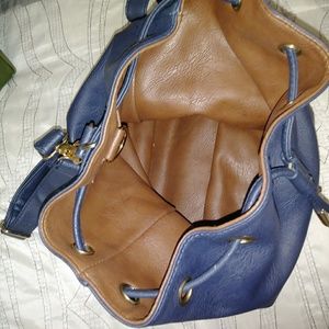 Versatile backpack blue/brown
